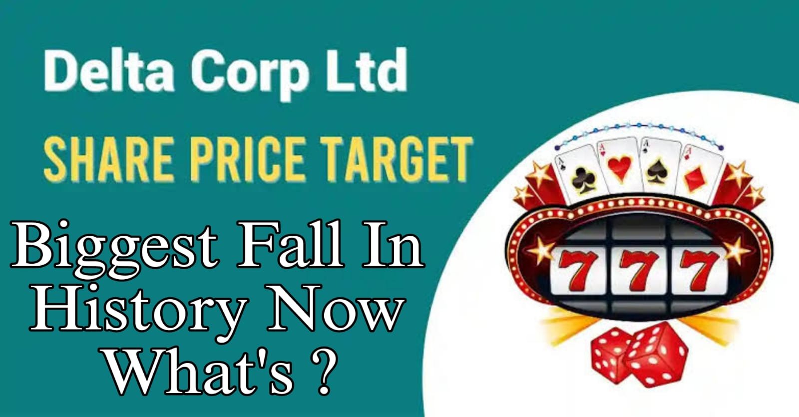 What Options for Dealing with Delta Corp its Worst Day Ever