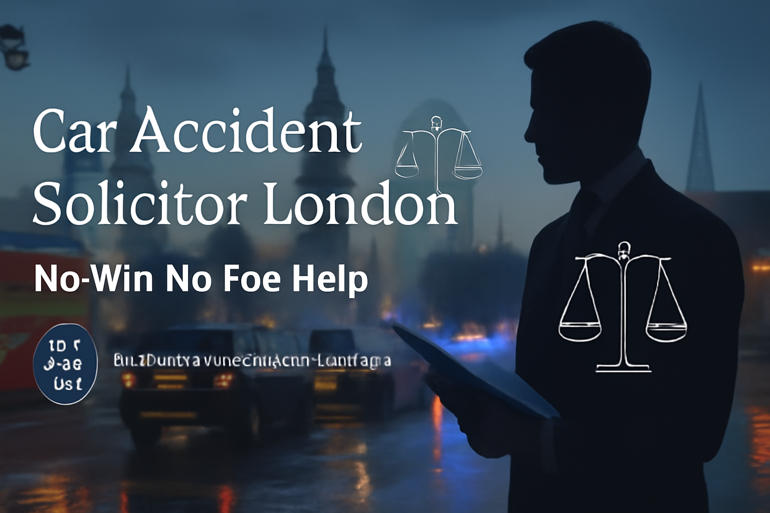 Car Accident Solicitor London No Win No Fee Help