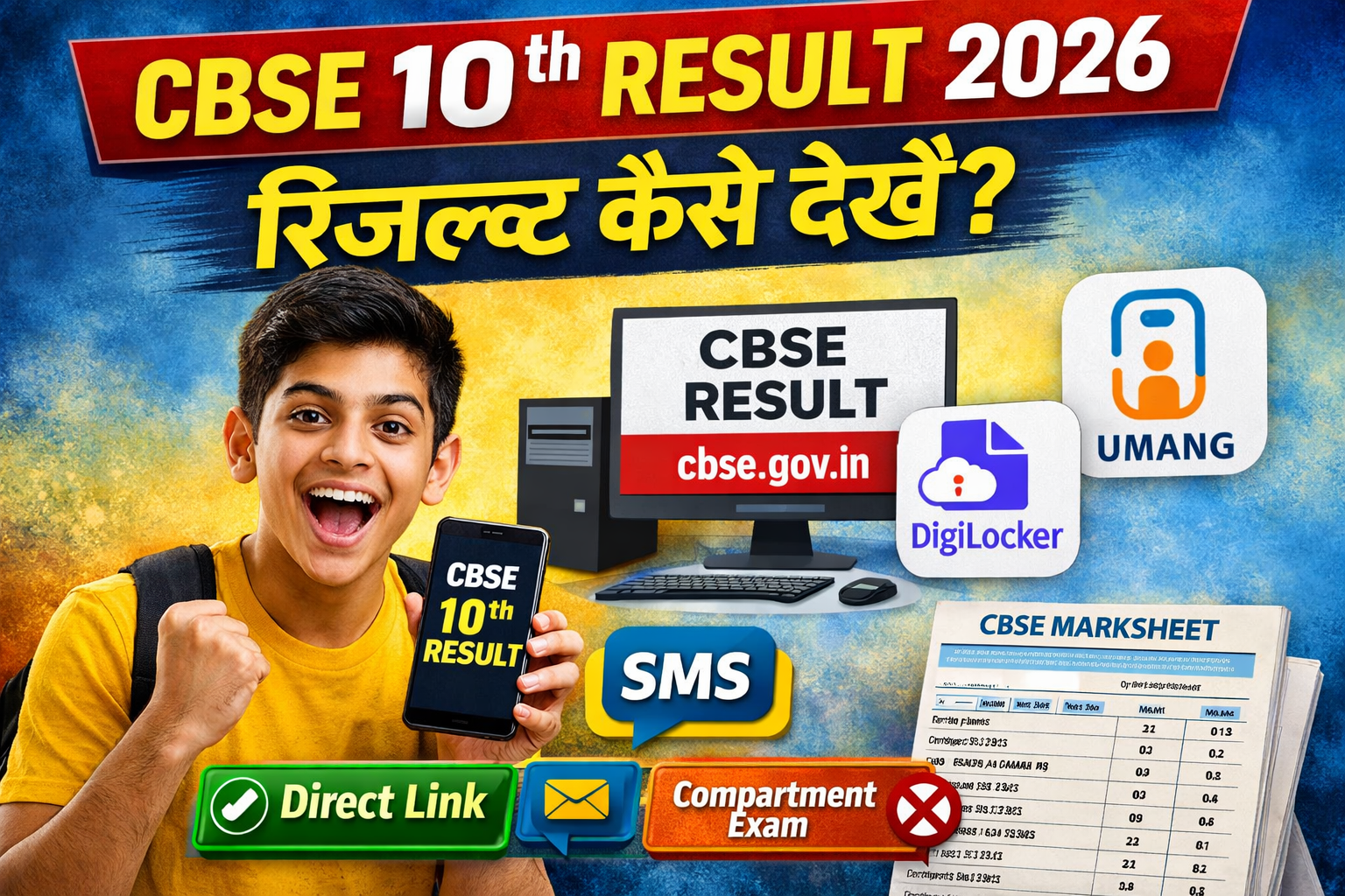 CBSE Class 10th Result 2026